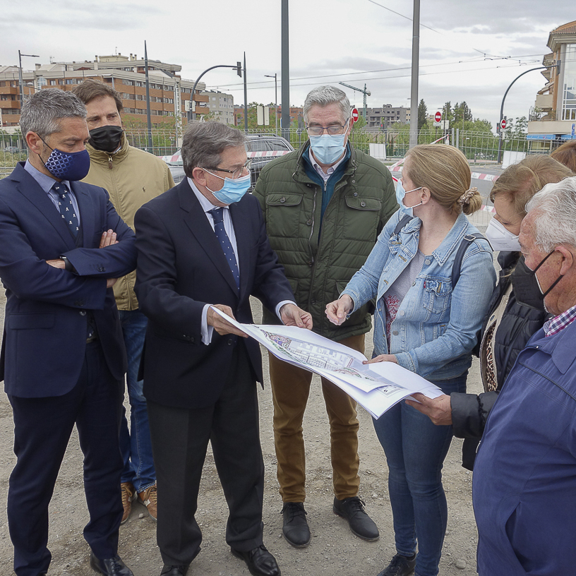 ©Ayto.Granada: URBANISMO IMPULSA UNA NUEVA ZONA DE EXPANSIN EN EL ZAIDN CON EL INICIO DE LAS OBRAS DEL GRAN PARQUE PBLICO FRENTE  A LOS CRMENES